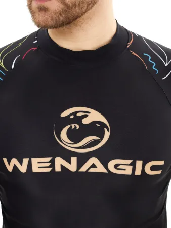 Футболка T-Flex Black Neon UPF50 мужская