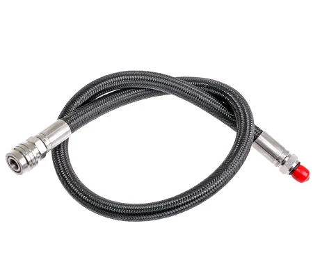 Шланг среднего давления 3/8" в оплетке, 100 см
