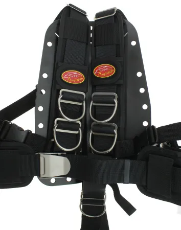Подвесная система Amphibian Gear Tech Harnes черная M-L