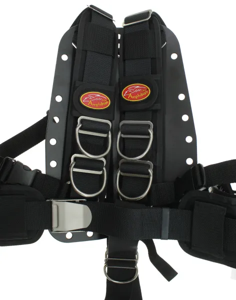 Подвесная система Amphibian Gear Tech Harnes черная M-L