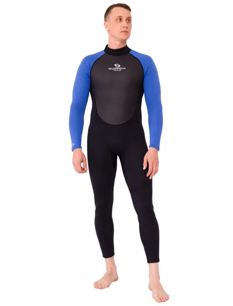 Гидрокостюм мужской Scorpena Hawaii 3 мм синий