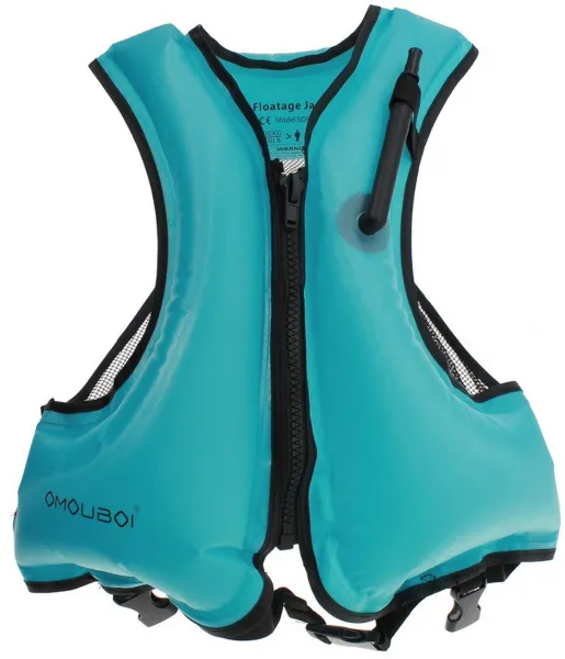 Жилет для сноркелинга взрослый синий