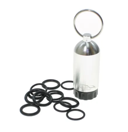 Брелок баллон с о-рингами DIN и YOKE синий