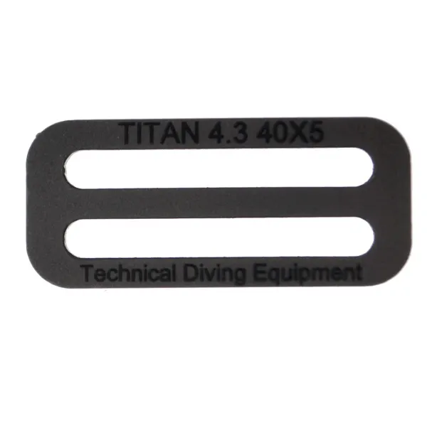 Стопор титановый под стропу 1,5″ (40 мм)