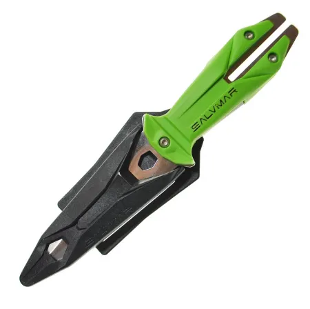 Нож для подводной охоты Salvimar Goemon Green