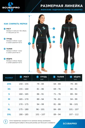 Гидрокостюм Scubapro Sport 3 мм женский
