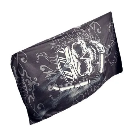 Полотенце из микрофибры HiTurbo Skull 170х90см