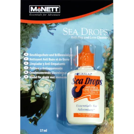 Mcnett Sea Drops очиститель-антифог для масок 37 мл