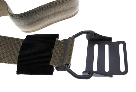 Баллонный ремень с титановой пряжкой TDE Pro 40 Sand