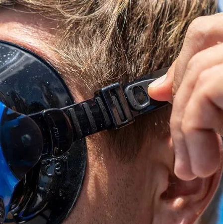 Комплект маска трубка в сумке Tusa UC-3125 Black Series