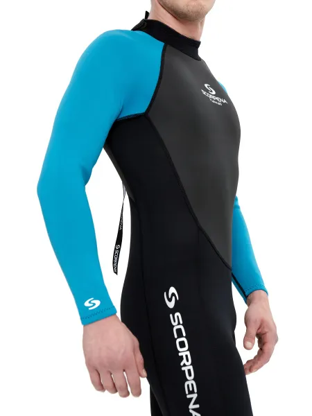 Гидрокостюм мужской Scorpena Hawaii 3 мм голубой