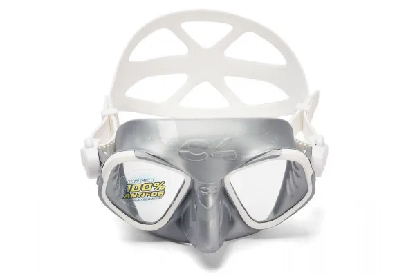 Маска C4 C4 Condor Silver/White Antifog