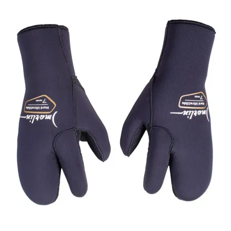 Рукавицы трехпалые Marlin Nord Ultraglide Black 7 мм