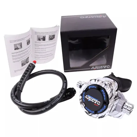 Вторая ступень регулятора Aquatec Aspire III Camo Ice White