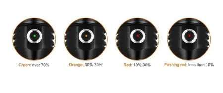 Фонарь со встроенным лазером OrcaTorch D570