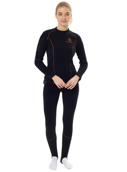 Утеплитель Frogman Lady Polartec Black Orange 280 женский