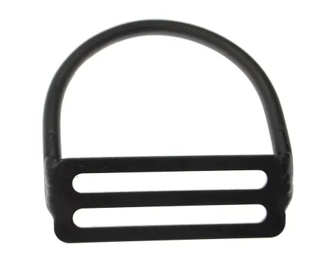 D-кольцо титановое на пластине TDE 2″ (50 мм) толщина 5 мм 30°