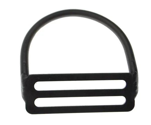 D-кольцо титановое на пластине TDE 2″ (50 мм) толщина 5 мм 30°