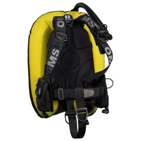 Компенсатор OMS DIR Deluxe SS Smart Steam Speed Yellow 32lb спинка нержавеющая сталь