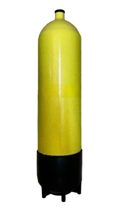 Баллон Vitkovice D171 мм 12 литров 232 Bar с башмаком желтый