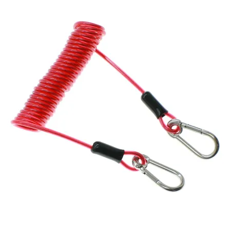 Пружинная спираль с двумя карабинами