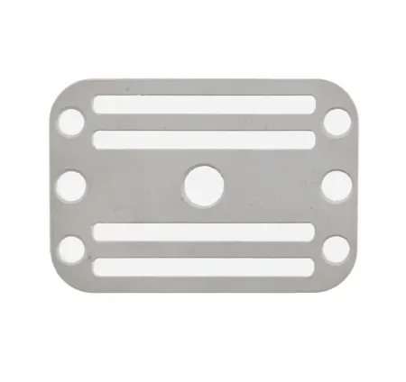 Пластина четырехщелевая из алюминия 3 мм TDE