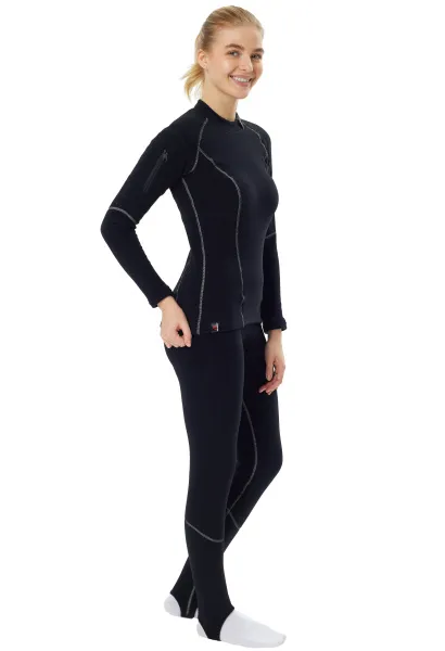 Утеплитель Frogman Lady Polartec Black Gray 280 женский брюки