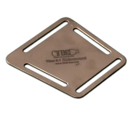 Пластина боковая четырехщелевая из титана TDE 2″ (50 мм)