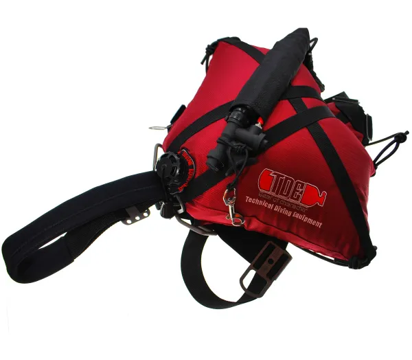 Sidemount TDE Titan Plus Bordo 30 Lb