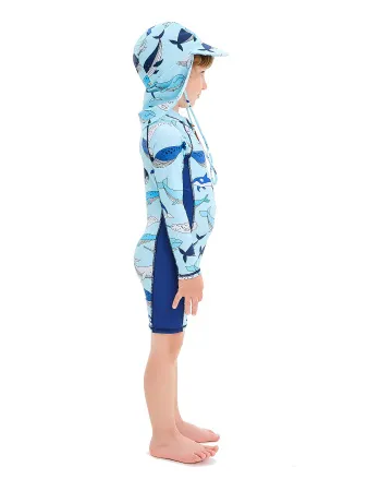 Детский гидрокостюм из лайкры Blue Whale