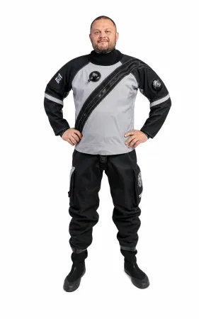Гидрокостюм сухой NS Dive Gear Kraken Elite Pro с системой колец на руках