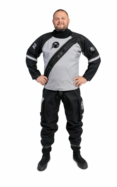 Гидрокостюм сухой NS Dive Gear Kraken Elite Pro с системой колец на руках