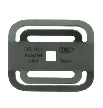 Пластина DB мини адаптер титановая TDE 10.1