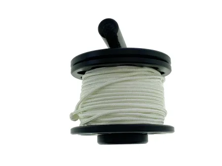 Катушка-шпуля скользящая без отверстия Frogman с линем 20 метров