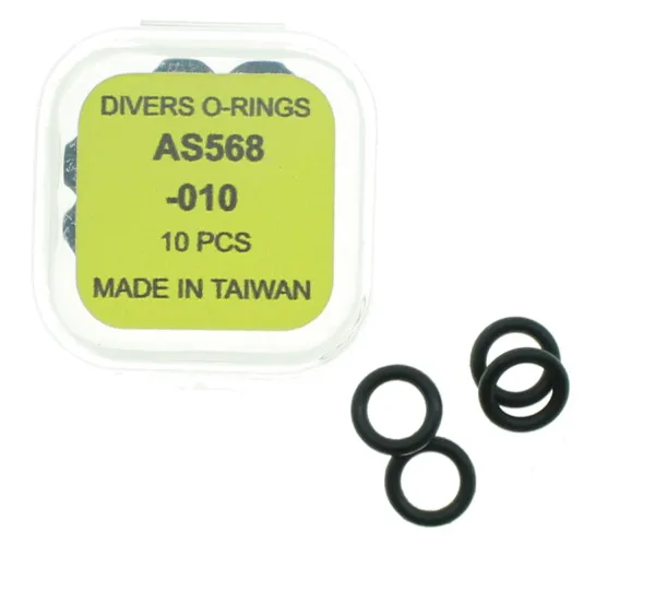 Набор о-рингов 3/8 дюйма в боксе 10 штук