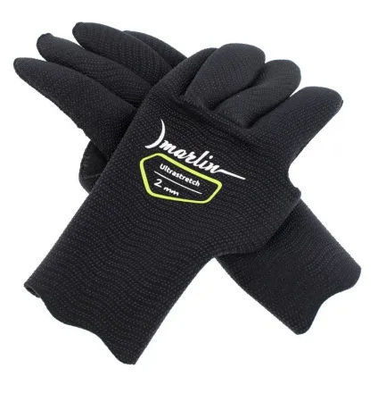 Перчатки Marlin Ultrastretch Black 2 мм L Перчатки Marlin Ultrastretch Black 2 мм L