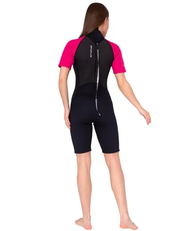 Гидрокостюм женский Scorpena Hawaii Shorty 3 мм розовый