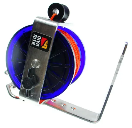 Ходовая катушка Dive Rite 140 футов (63,5 метра) оранжевый линь Ходовая катушка Dive Rite 140 футов (63,5 метра) оранжевый линь