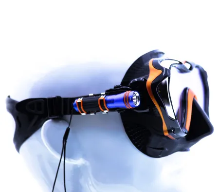 Фонарь на ремешок маски Archon Mini синий