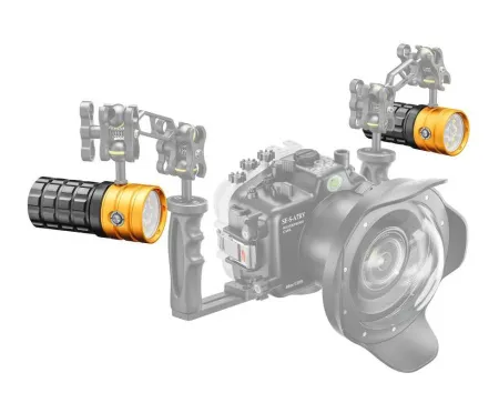 Подводный видео осветитель SeaFrogs MK-19 LED video light (11000 люмен)