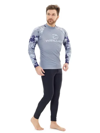 Футболка T-Flex Grey Camo UPF50 мужская