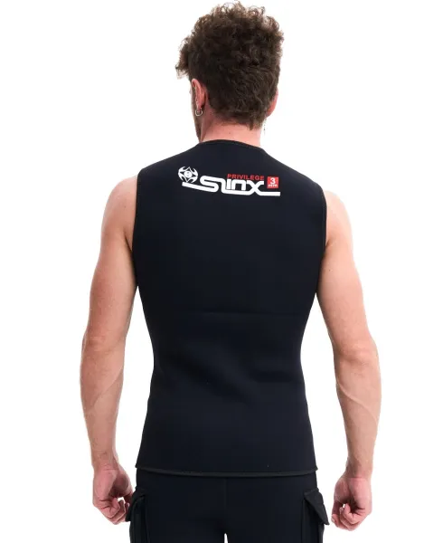 Жилет с молнией из неопрена Slinx 3 мм мужской