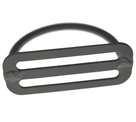 D-кольцо титановое на пластине TDE 2″ (50 мм) толщина 5 мм 90°