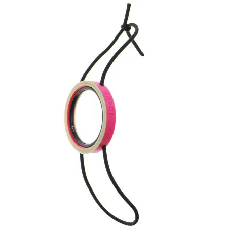 Зеркало дайвера для наблюдения партнера D60 розовое