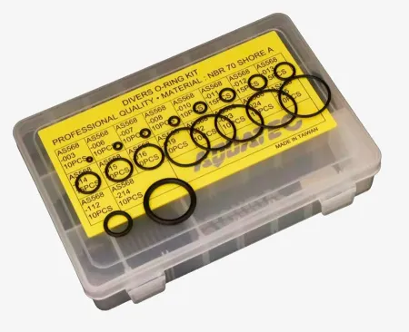 Набор о-рингов в боксе 18 типоразмеров 100 колец