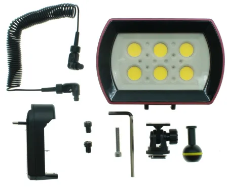 Подводный осветитель/вспышка Sea Frogs SL-22 LED 6000 люмен до 40 метров