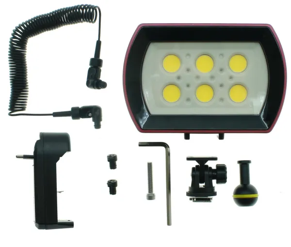 Подводный осветитель/вспышка Sea Frogs SL-22 LED 6000 люмен до 40 метров