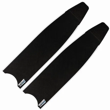 Лопасти из карбона Leaderfins Pure Carbon белая отбортовка