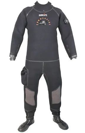 Гидрокостюм сухой из компрессионного неопрена Sublife Commercial NC5.0 