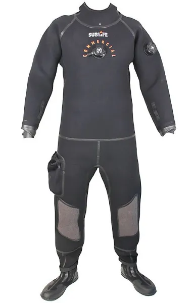 Гидрокостюм сухой из компрессионного неопрена Sublife Commercial NC5.0 